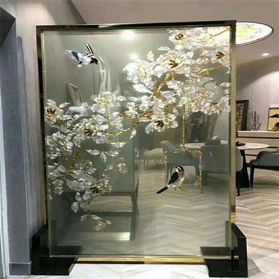 彩繪玻璃 琺瑯彩玻璃 藝術(shù)鋼化琺瑯彩玻璃同民