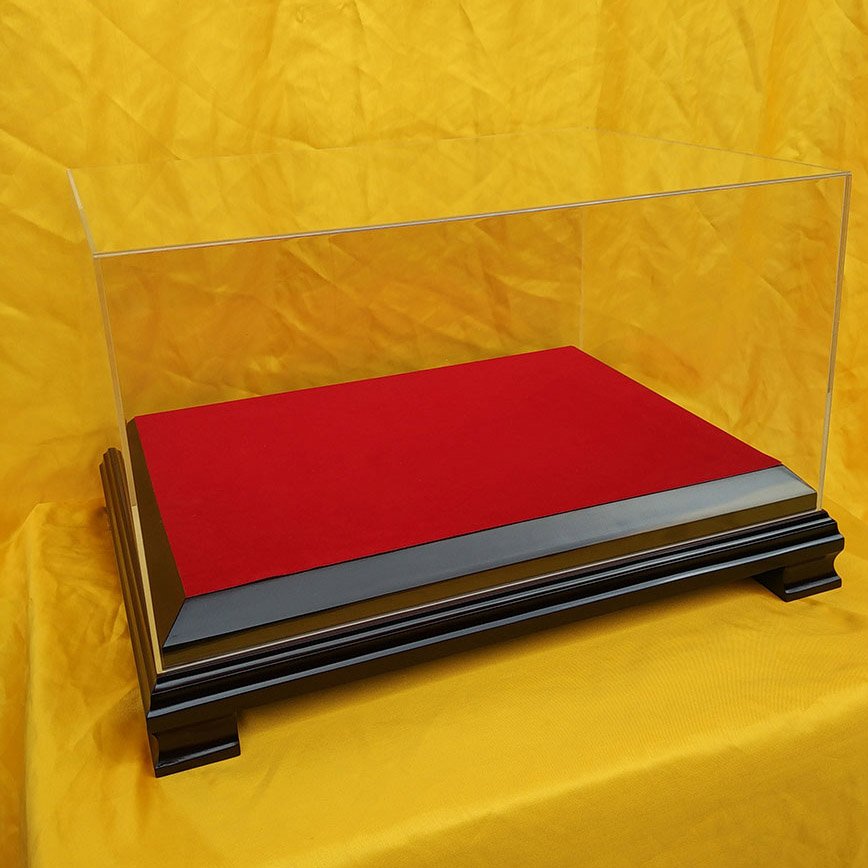 工藝品木底座有機玻璃展示罩_產品_世界工廠網